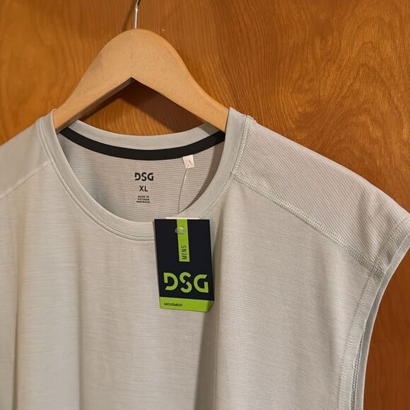 Mesh Tank Top Mens XL Green DSG - Picture 2 of 2